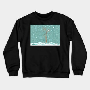 Winter Tree Crewneck Sweatshirt